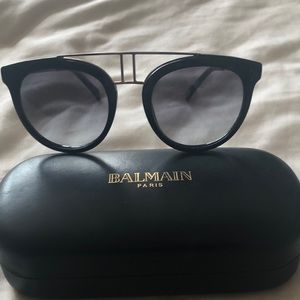Balmain navy blue sunglasses